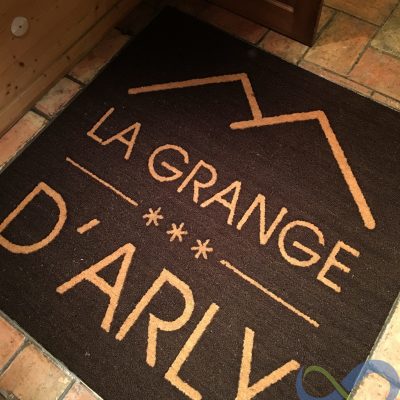 Tapis coco logo Grange d'Arly 23mm